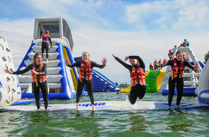 Aqua Park Challenge • Events • Visit Cardiff